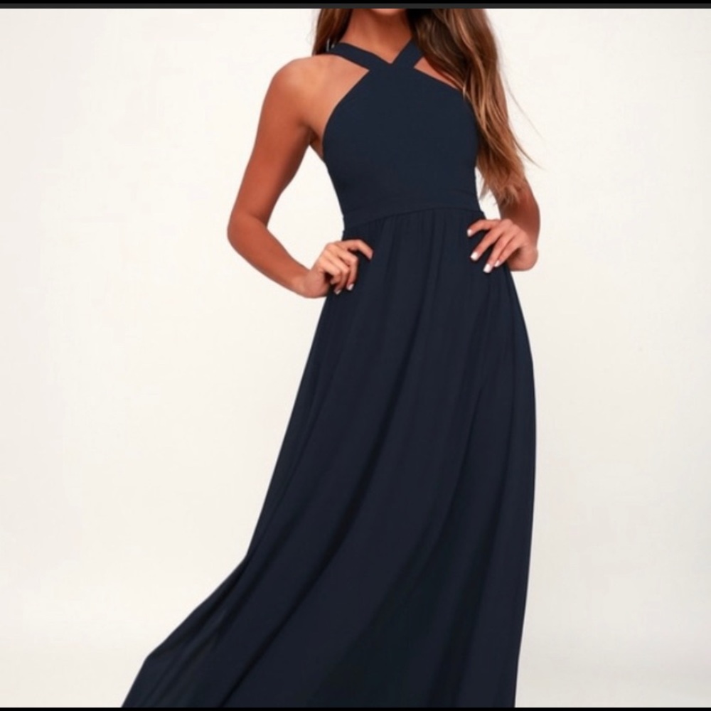 Navy Lulu’s Dress